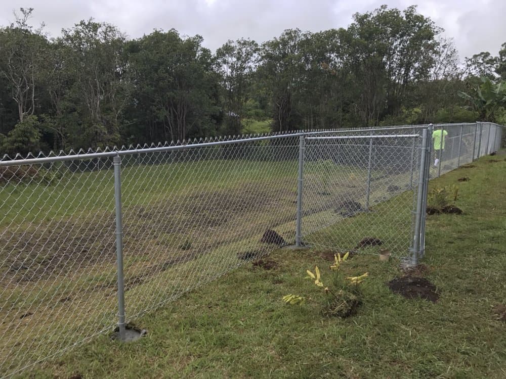 On The Line Fencing completed project photo, Big Island, Hawaii