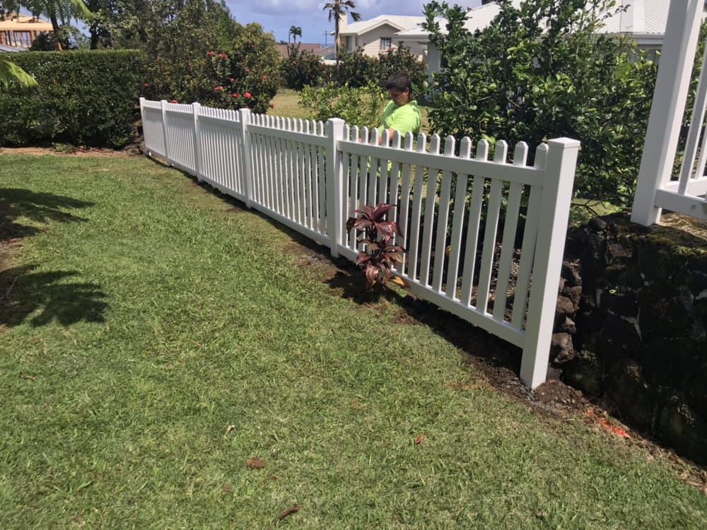 Vinyly — On The Line Fencing project, Big Island, Hawaii